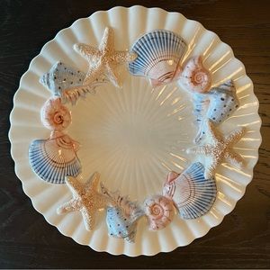 Fitz and Floyd Seahorse platter / tray